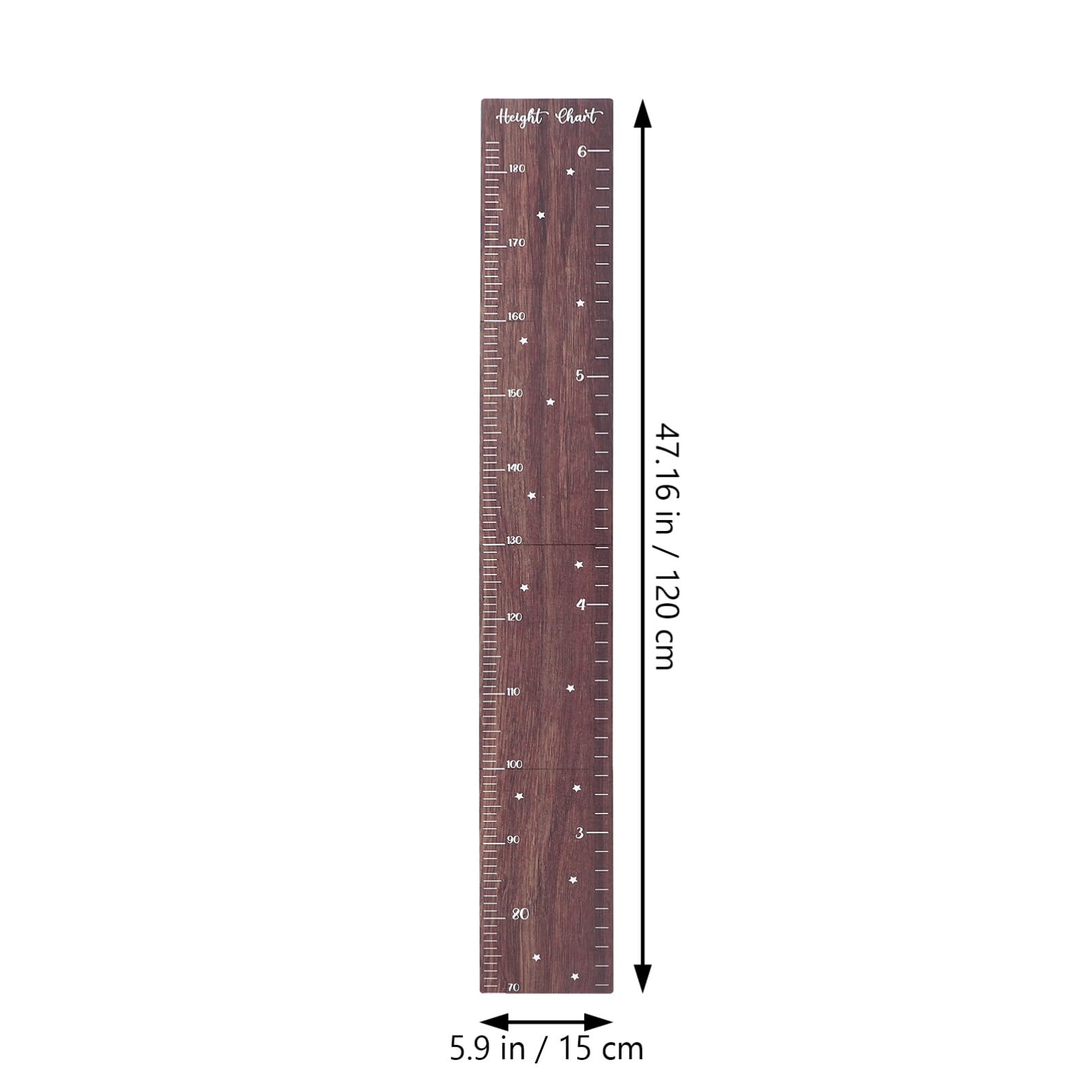 regla de altura decoración infantil medidor altura niños tabla de crecimiento de regla de madera medida de altura para pared regla de medir la altura de los niños nuez
