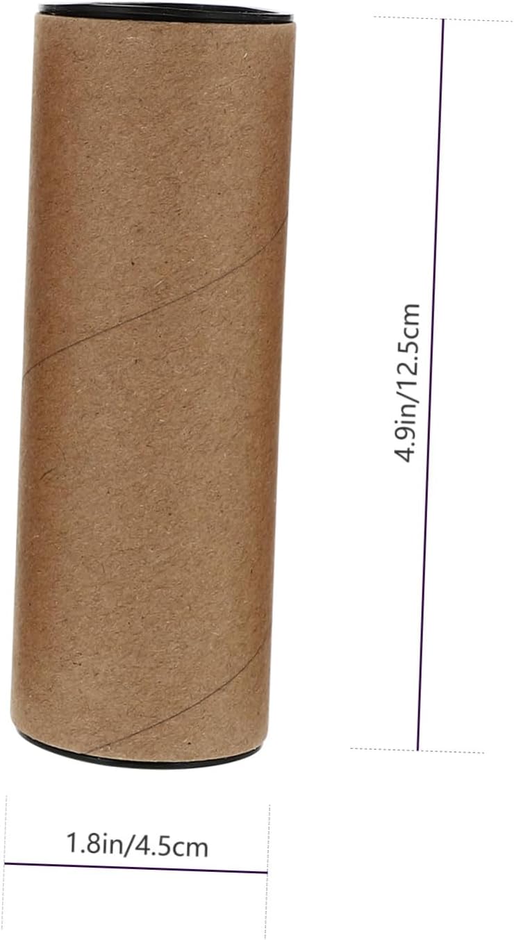 EXCEART 5pcs round Paper Poster Tube for Documents and Posters