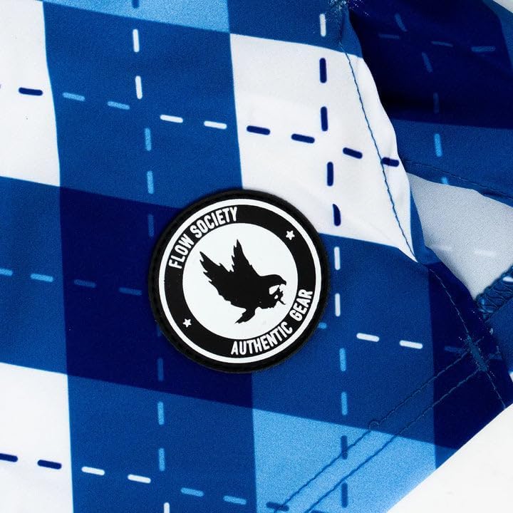 Flow Society Boys Oceanside Argyle Tennis Short - Image 4