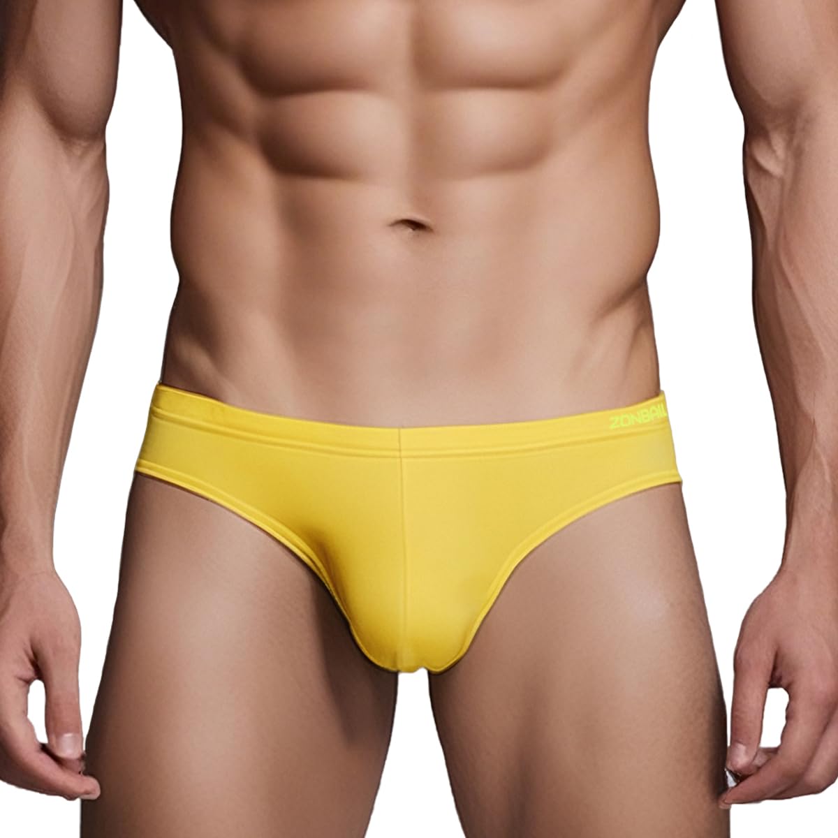 ZAIGELUO Herren Slips Unterhosen Männer Bambus Unterwäsche Underwear Nahtlose Weiche Low Rise Mens Briefs Underpants