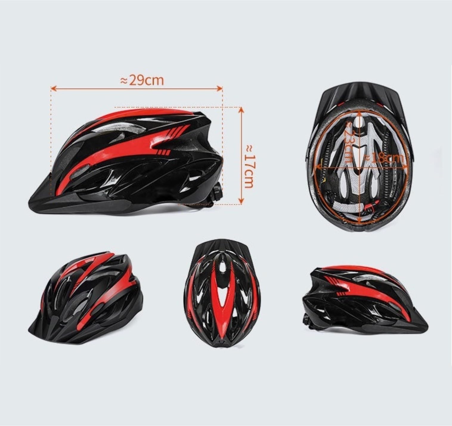 Kask Rowerowy Kask Szosowy Rower Skateboard Hulajnoga Hoverboard Kask Do Jazdy Regulowany Oddychający Kask Obwód Głowy 57-62 Cm Kasku Rowerowego