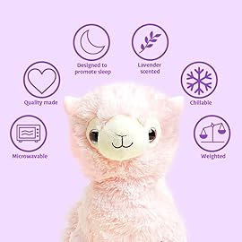 Warmies Microwavable French Lavender Scented Plush Llama
