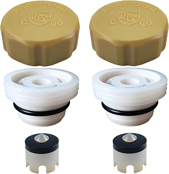 ASSE 1019-A Outdoor Faucet Repair Kit with Teflon Tape, Vacuum Breaker Replacement Kit Anti-Siphon Frost-Free Hose Bib Sillcock Valve Replacement2 Pack