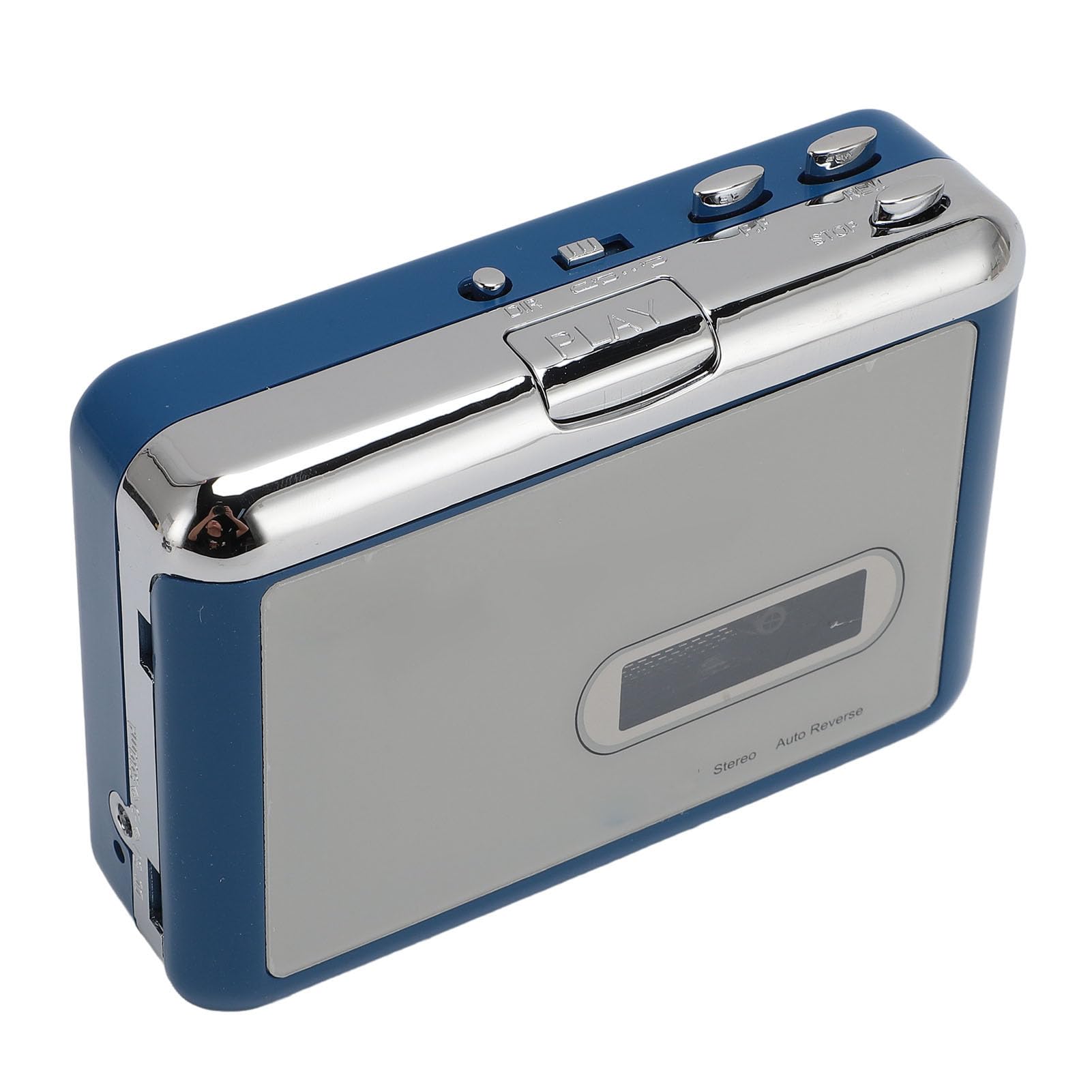 Lettore di Cassette Bluetooth Convertitore Portatile da Nastro a MP3 con Jack per Auricolari per Casa e Viaggio, Design Leggero