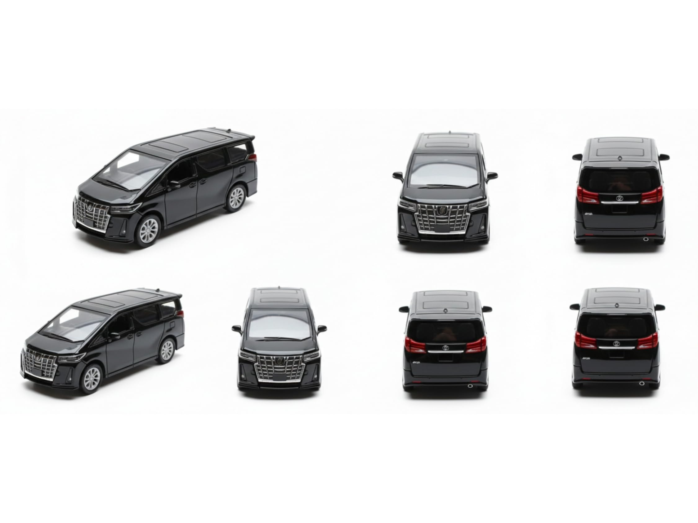 AG TOYS Toyota Alphard Die-Cast Metal Toy Car Model – Premium