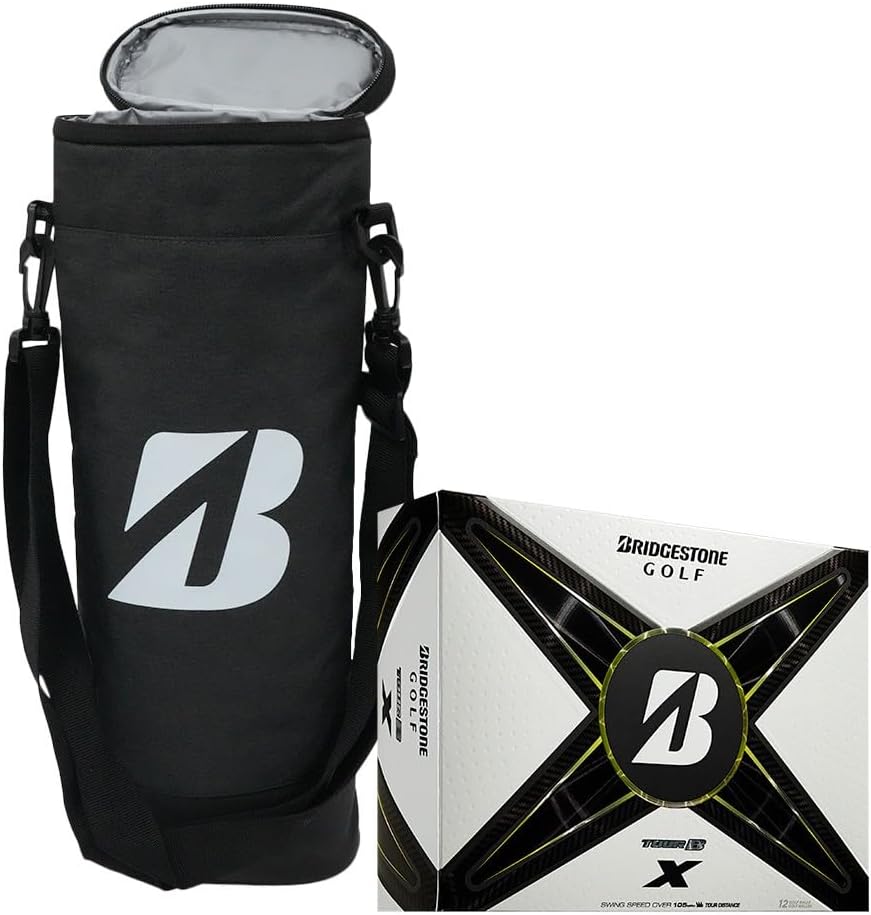 Bridgestone Golf Tour B X & Golf Cooler Bag Bundle