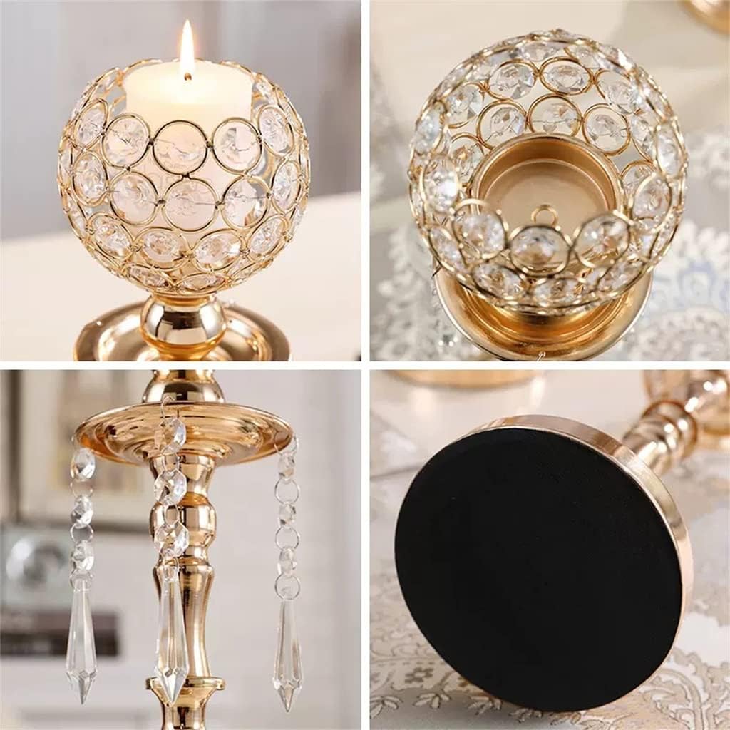 Candelit Dinner Props Candlestick Table Romantic Wedding Decorations Set a Incense Candle