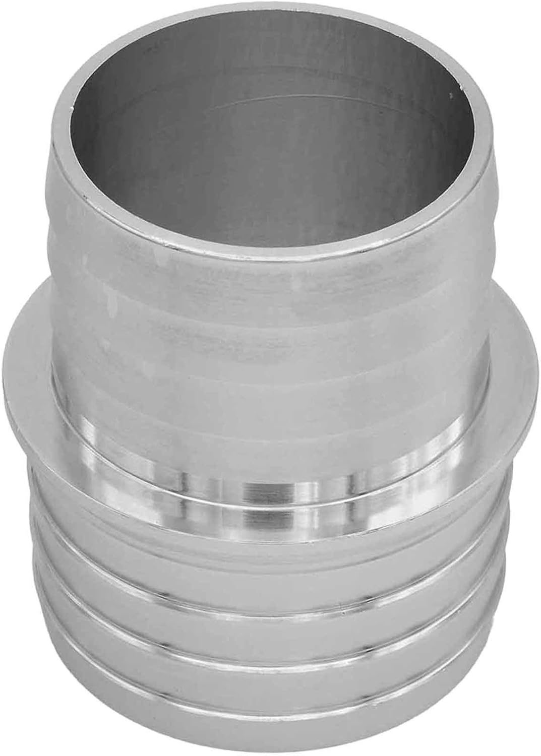 ICT Billet 1-1/2" to 1-3/4" Inch Hose Barb Splice Coupler Repair Reducer Fitting Adapter Connector Radiator Coolant Intercooler Heat Exchanger Fluid Manufactured in the USA Aluminum AN627-28-24A