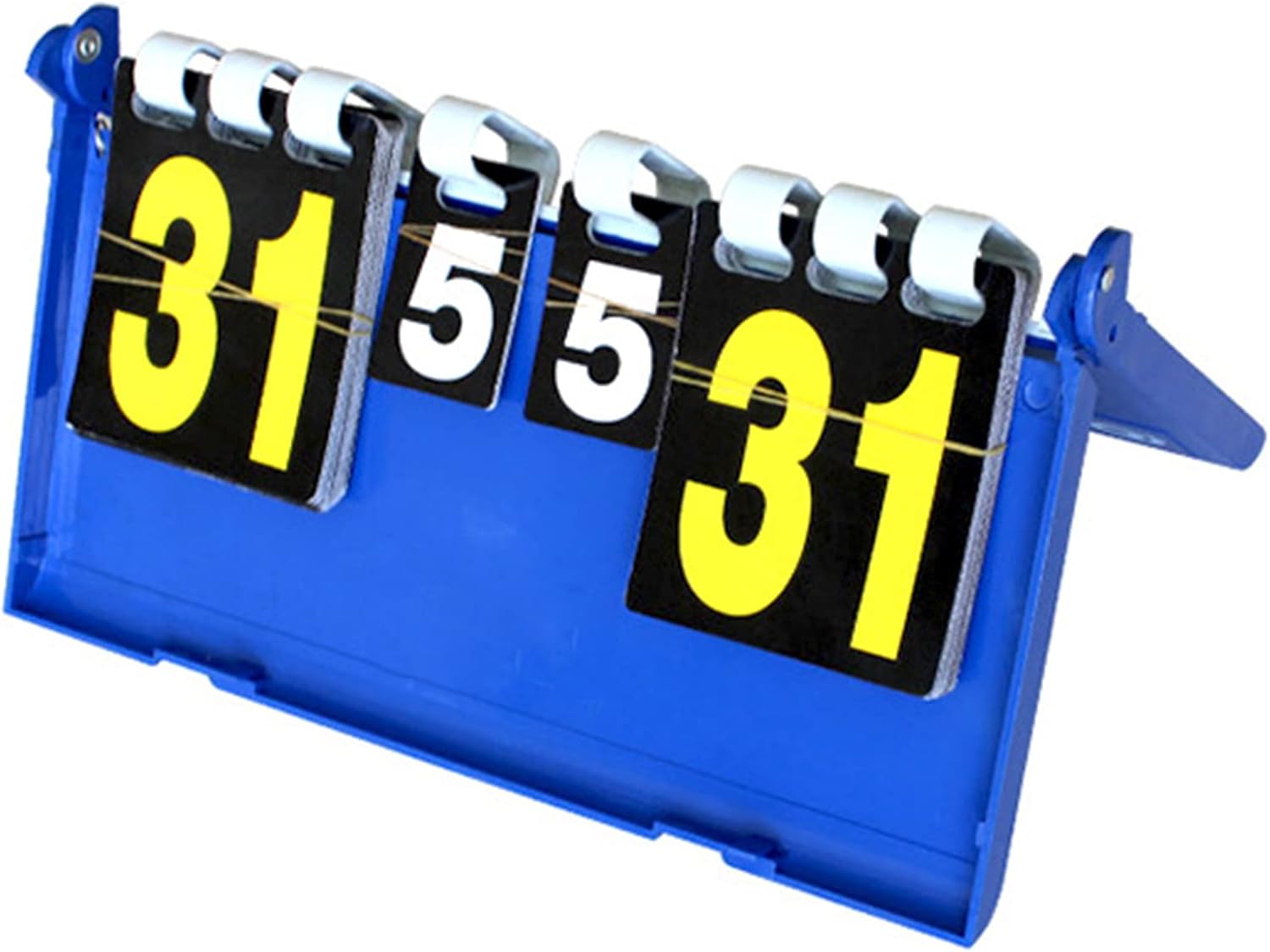 Table Top Scoreboard, Portable 4 Digit Tennis Score Keeper, Flip The Scoreboard Flip Scoreboards Scoreboard Counting Edition Small Flop Scorer Counting Card Score Card Fl,