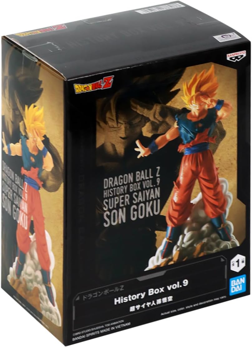 Banpresto - Dragon Ball Z - Son Goku Super Saiyan vol. 9, Bandai Spirits History Box Figure