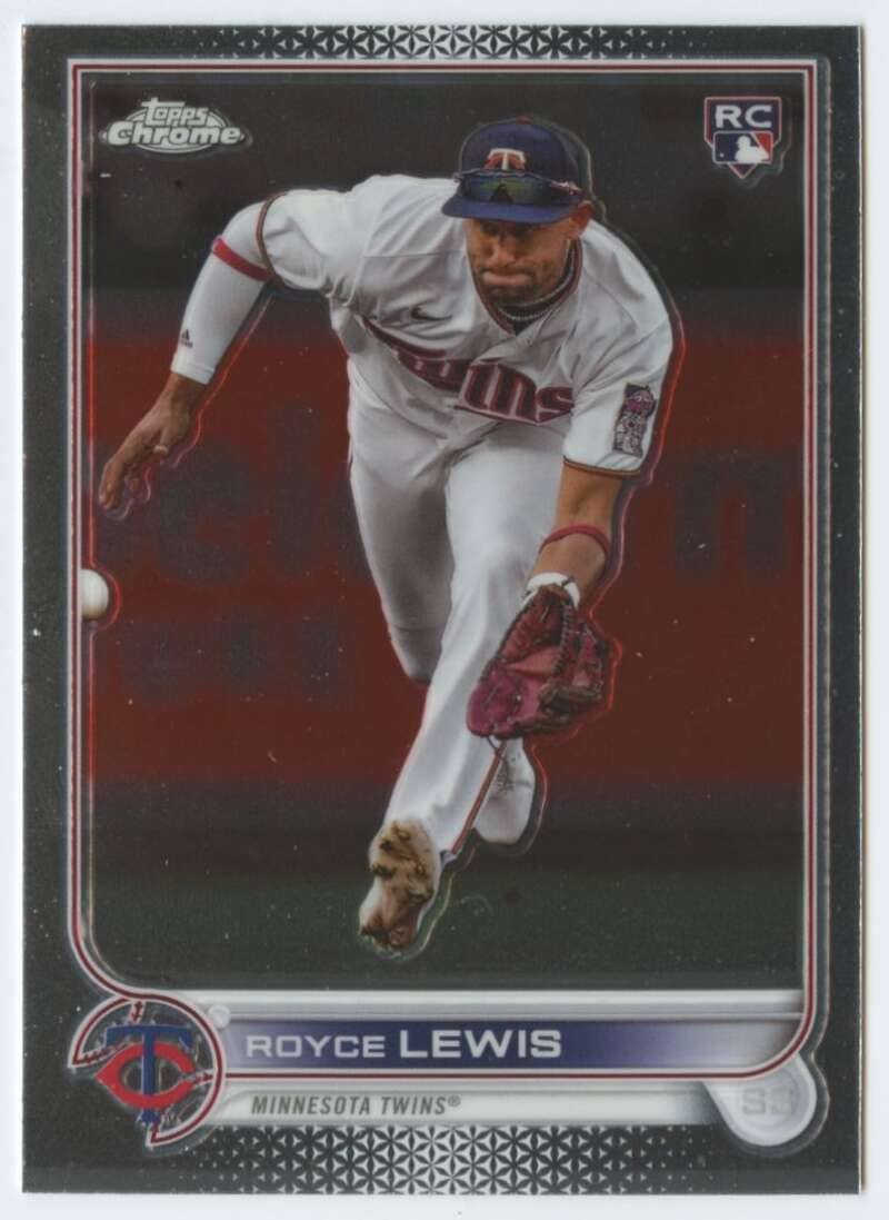 Amazon.com: 2022 Topps Chrome Update #USC143 Royce Lewis RC Rookie 