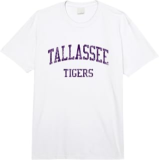 Tallassee High School HS Tallassee AL Vintage Sports Comfort Colors Adult Heavyweight T-Shirt