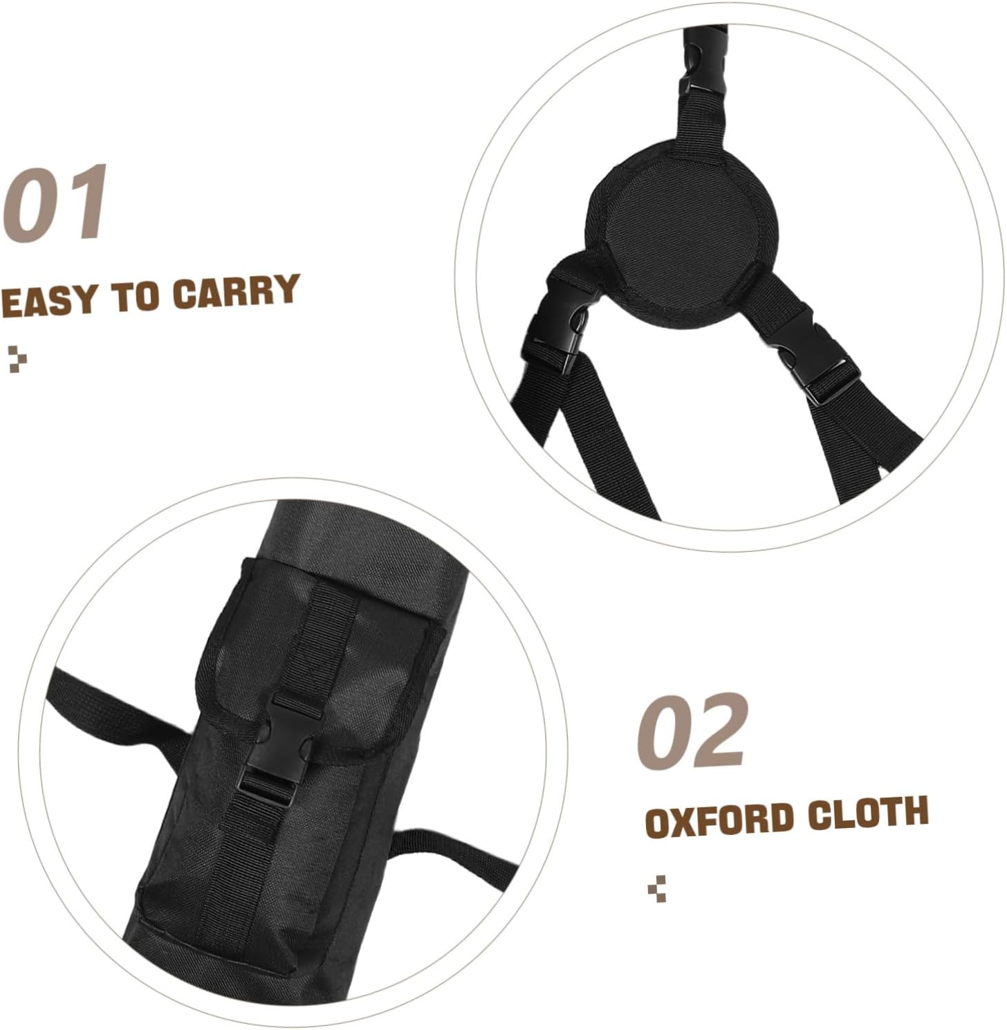 Toyvian Multipurpose Archery Bag Arrow Holder Case for Compound Bows Recurve Storage Large Capacity