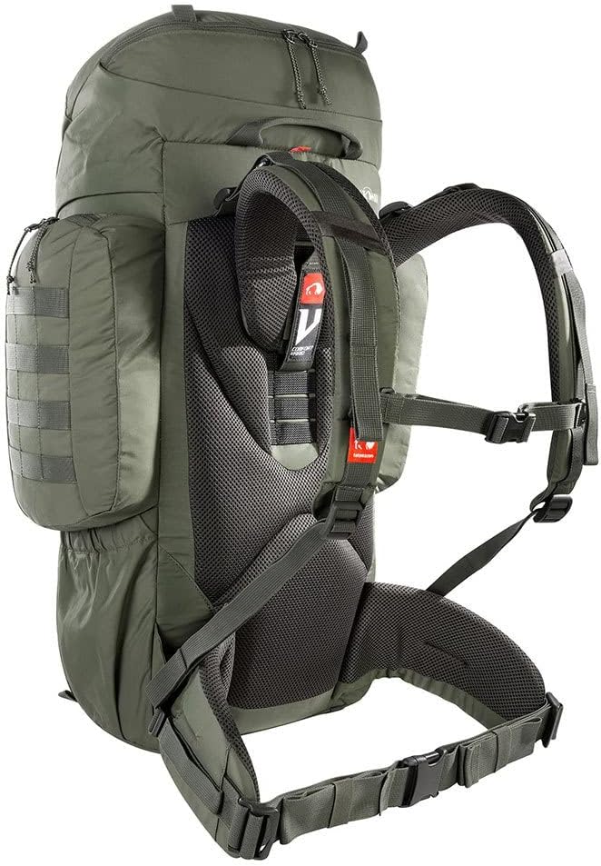Tatonka Akela 45 Trekking Backpack With 45 Liters Volume, Stone Grey Olive, Olive, 45 liter, Casual