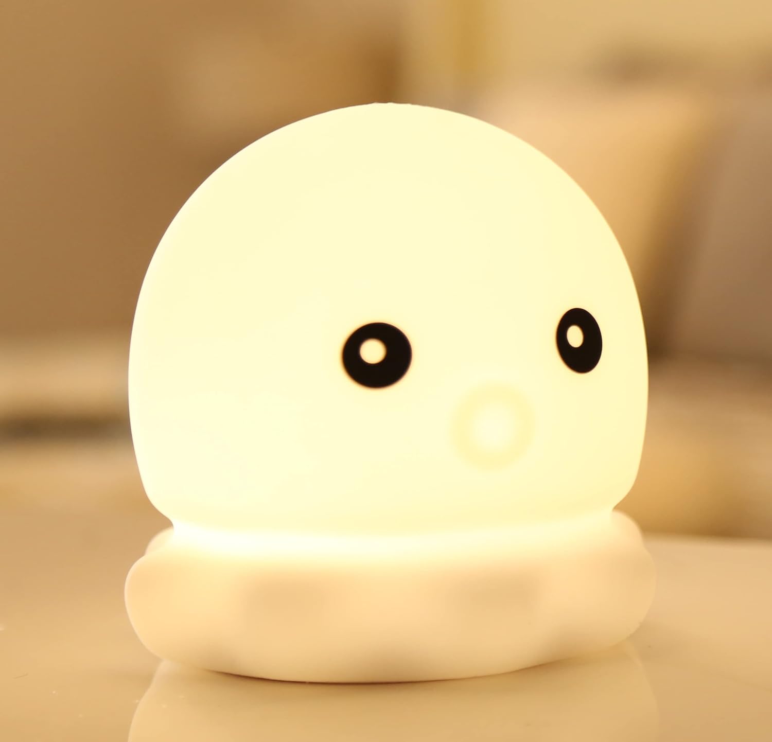 Cute Kids Night Light Night Lamp Night Lights for Kids Bedroom Toddler Baby Portable Silicone Battery Led Nightlight Nursery(Duck)