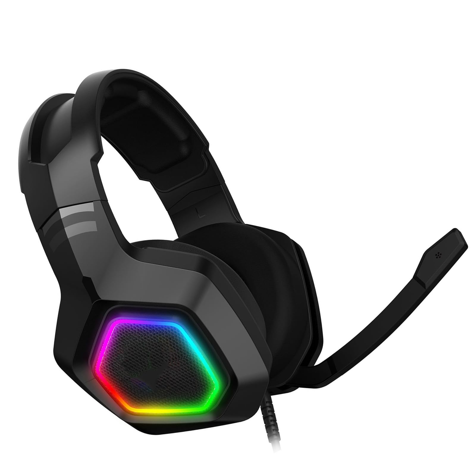 Słuchawki Gamingowe, Mocny Bas Stereo dla PC (7.1 Kanał)