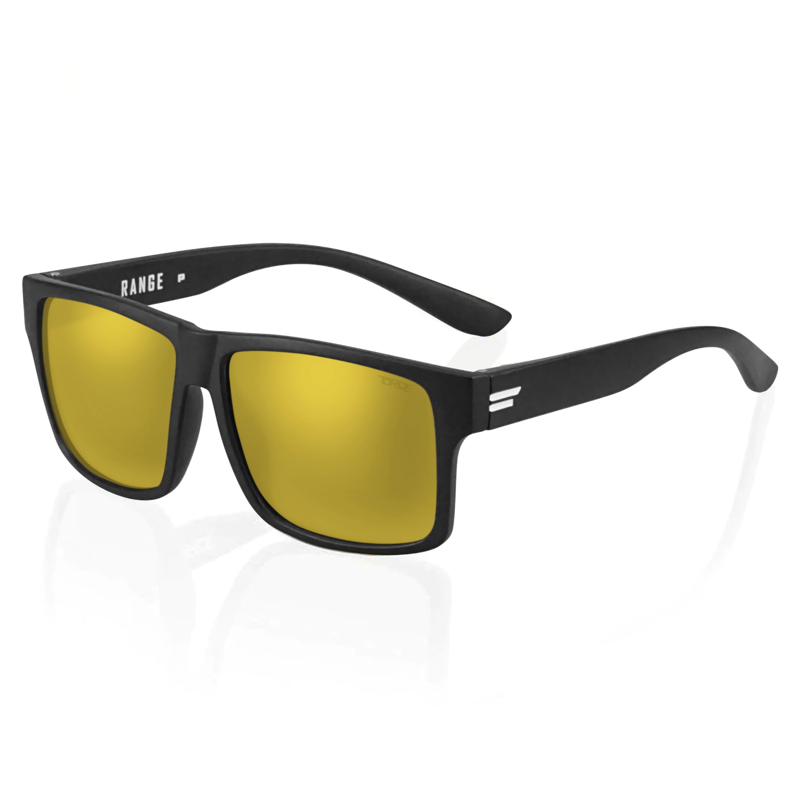 TOROE Classic Range TR90 Gafas de sol polarizadas irrompibles con lentes de policarbonato con revestimiento hidrofóbico