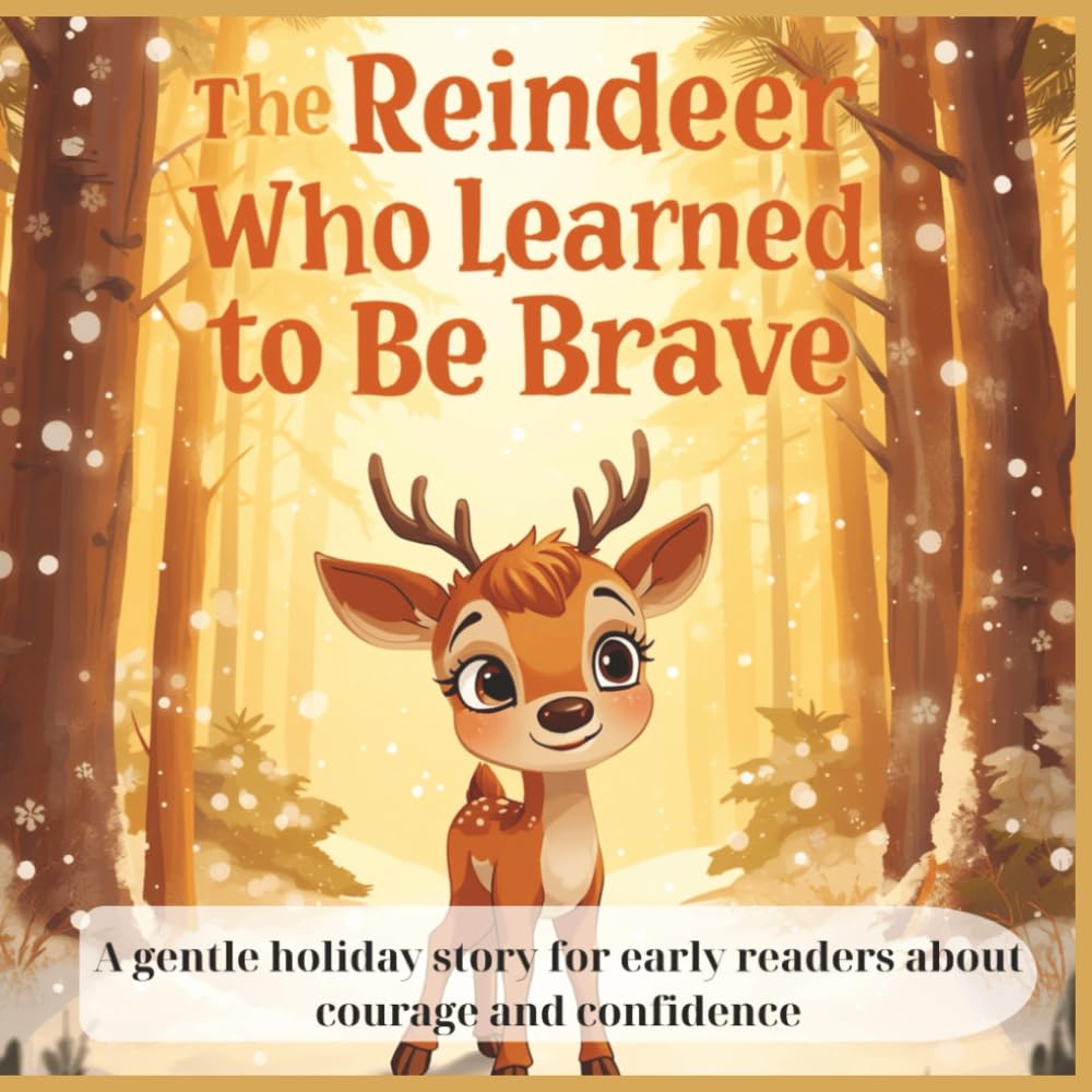 The Reindeer Who Learned to Be Brave: A gentle holiday story for early readers about courage and confidence