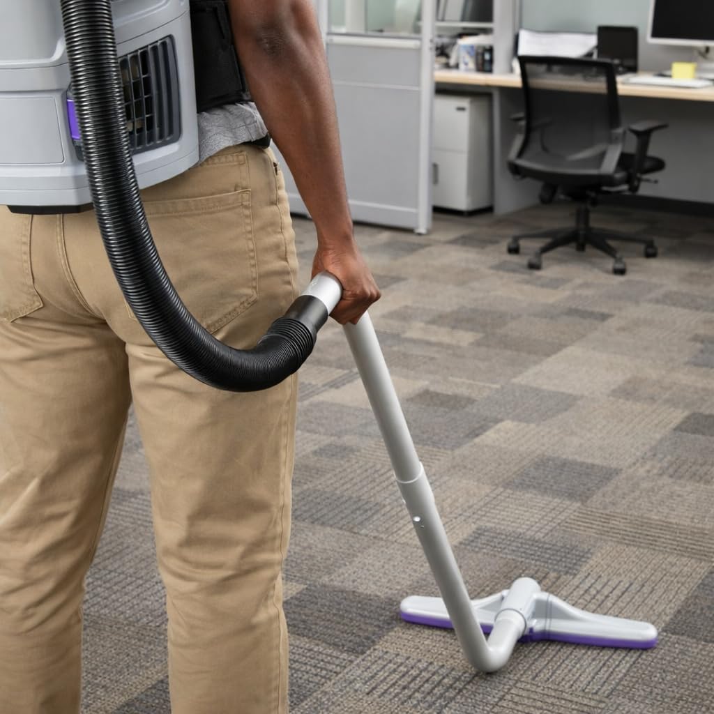 Replacement EZ Glide Tool Attachment Kit for Proteam & Hoover C2401 Backpack Vacuums, Includes 14" Ez Glide Tool, 56" Two-Piece S Wand, Crevice Tool, Dust Brush & Upholstery Tool