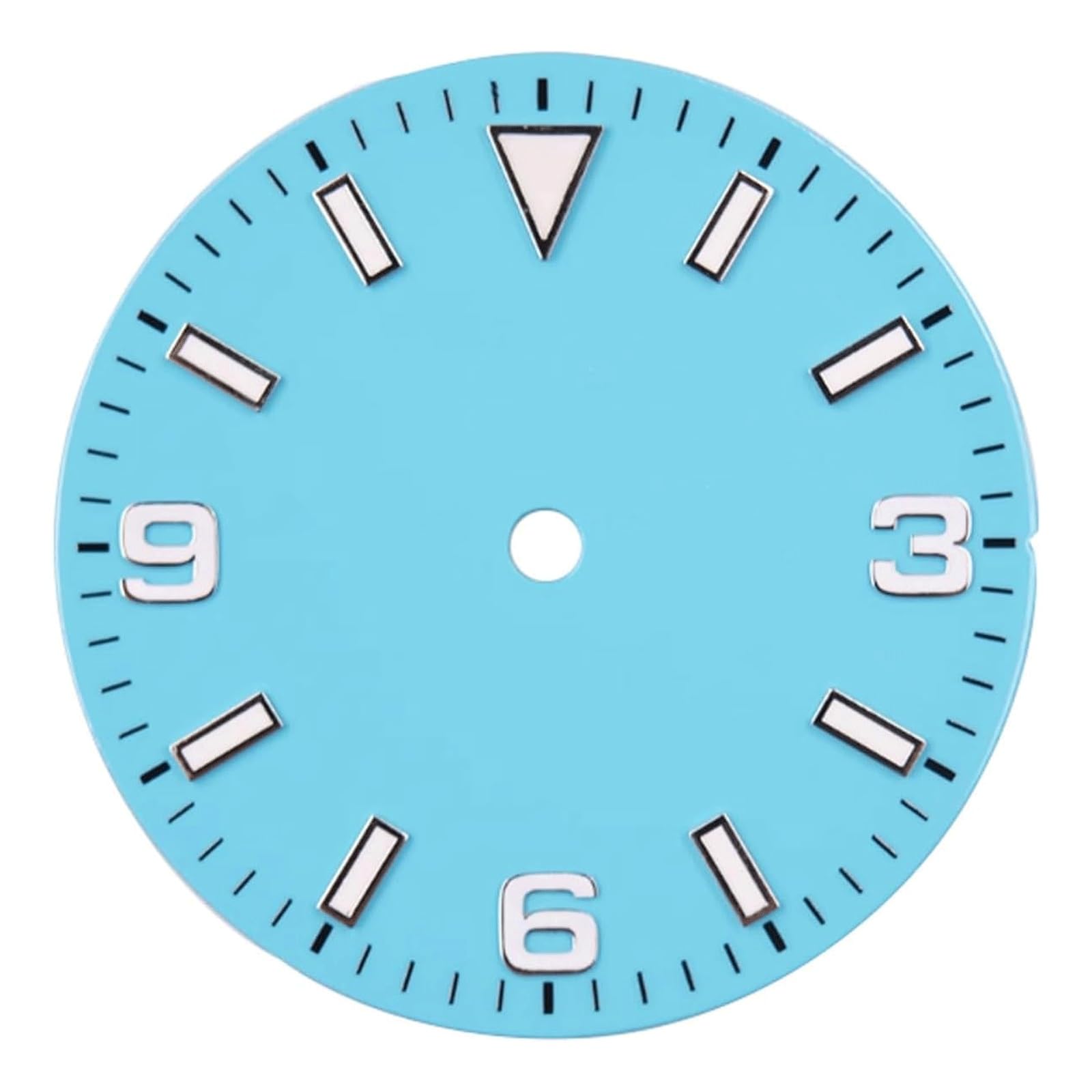 Hnyjvzevg Blu Replacement Watch Dials 29Mm Nh35/36 Wrist Watch Dials For 2836 2824 8205 8215 Movement Watch Parts Dials Watch Face Dials