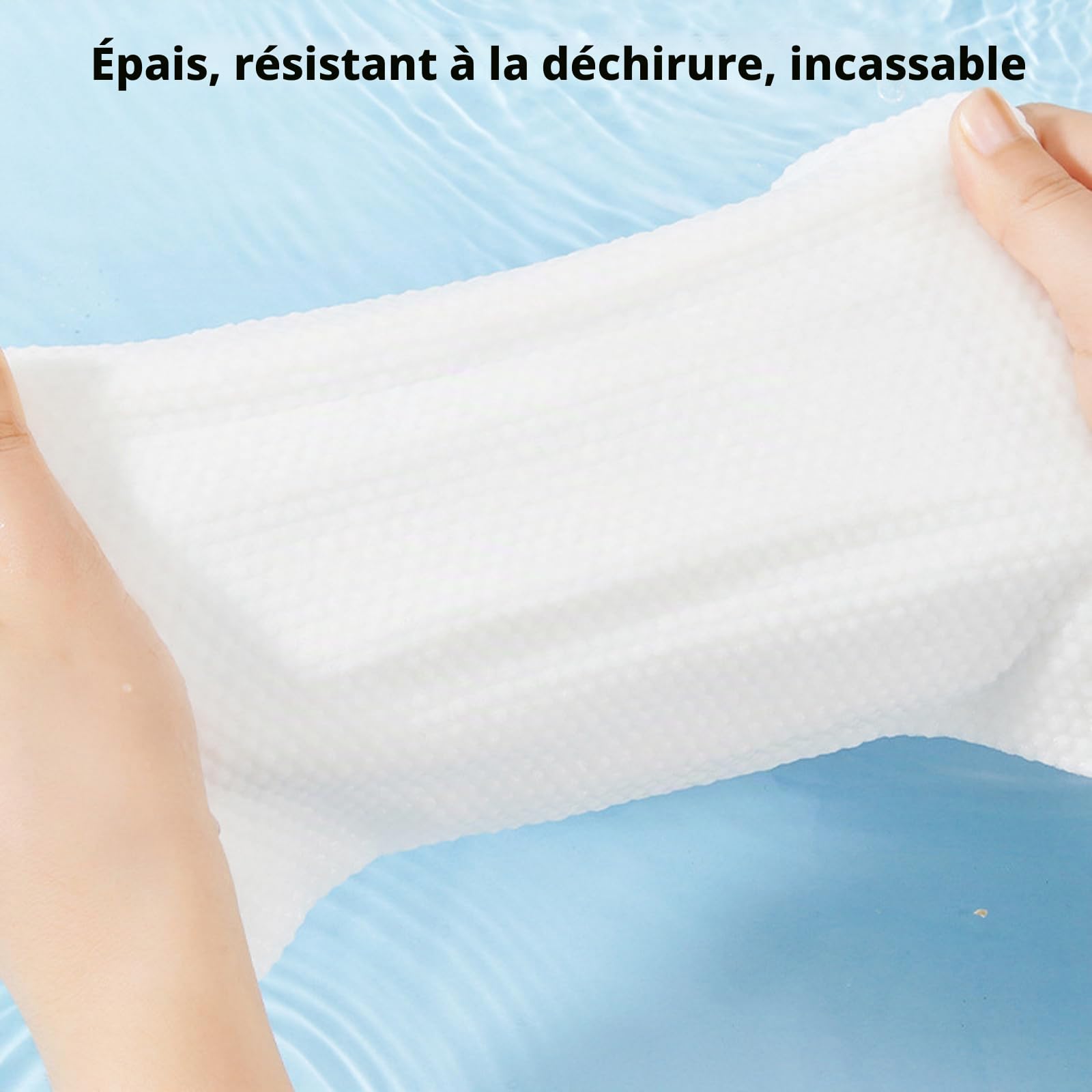 Serviettes Compressées Jetables Extra Épaisses 30x60cm - 100% Coton Hypoallergénique, Ultra-Absorbantes, Emballage Individuel Portable pour Voyage/Camping/Hôtel (Paquet de 10)