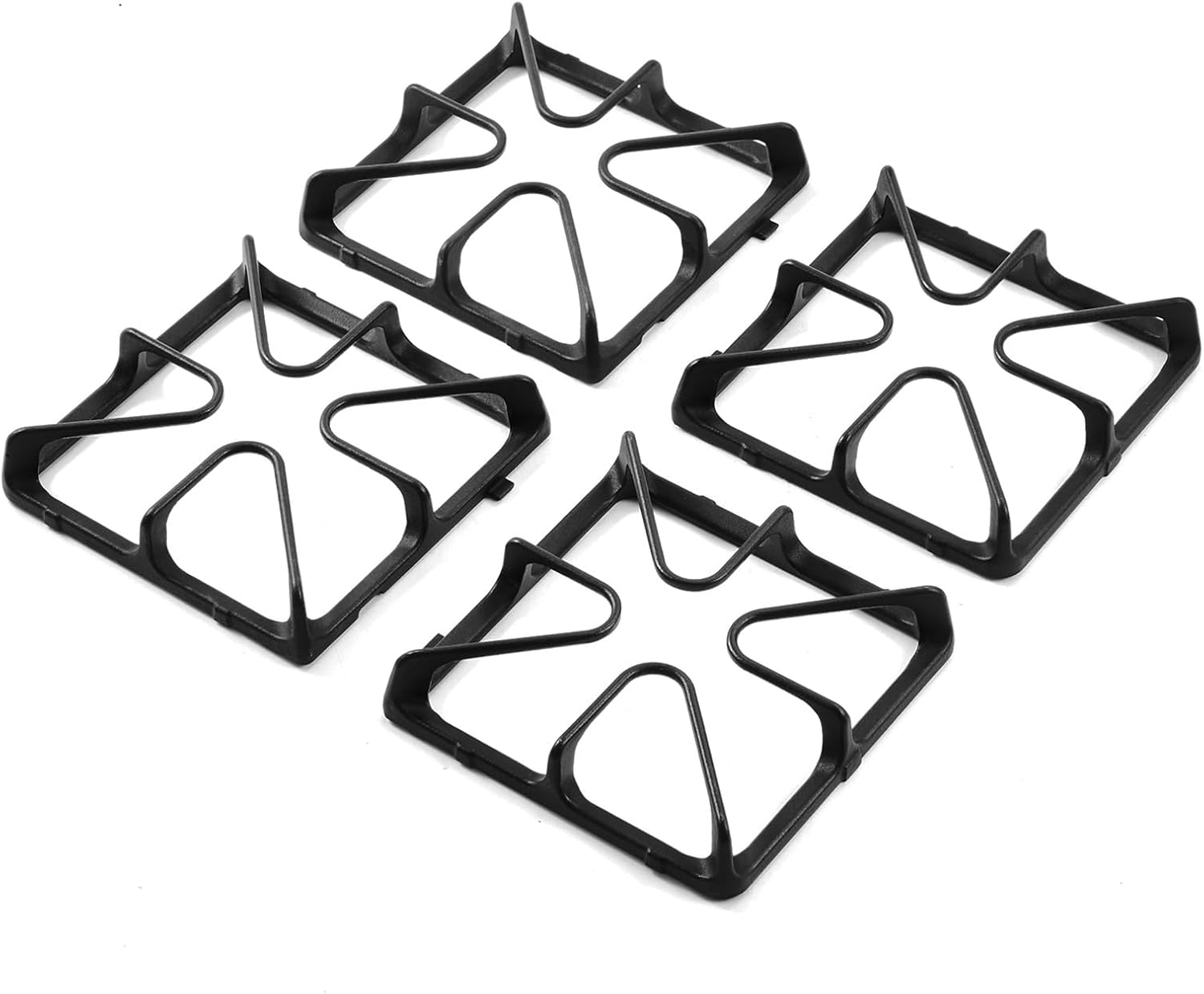Allstare WB31K10034 Grate Replacement Parts For GE Burner Grate Stove Parts General Electric Gas Range Parts Stove Surface Top Grate Cast Iron Rack 4 Pieces