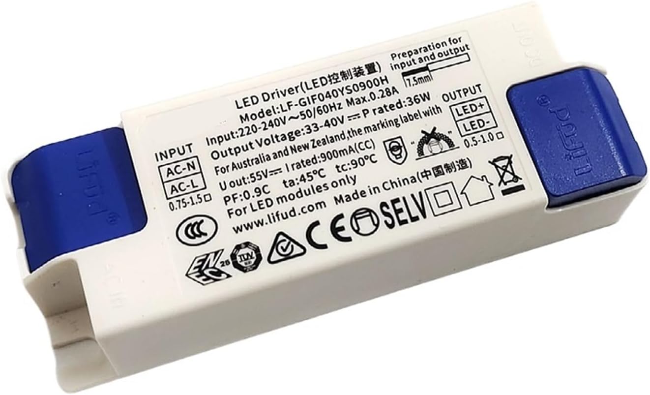 LED Driver Power Supply COB lamp Bead Track Spotlight Downlight Ballast Without stroboscopic 35W(YS Flicker Free 38W)