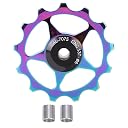 Keenso Mountain Bike 11T/13T Rear Derailleur Pulley Bike Wheel Gear Transmission Bearing Guide Pulley Bike Rear Derailleur Pulley (13T) Bicycles and Spare Parts gallery image