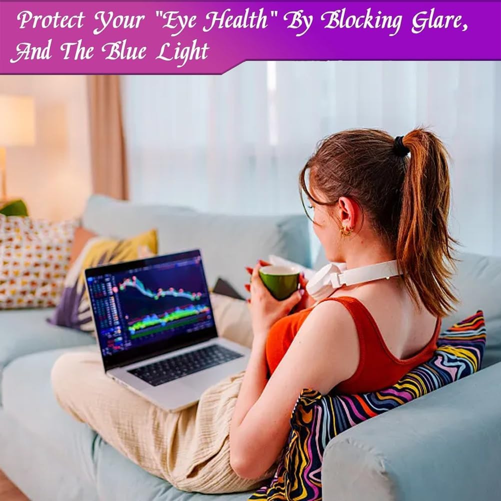 23 Inch Computer Privacy Screen for 16:9 Computer Monitor, Removable Monitor Protector Anti-Glare Security Dust-Free Shield, Hanging Type,23 inches (524 * 306mm)