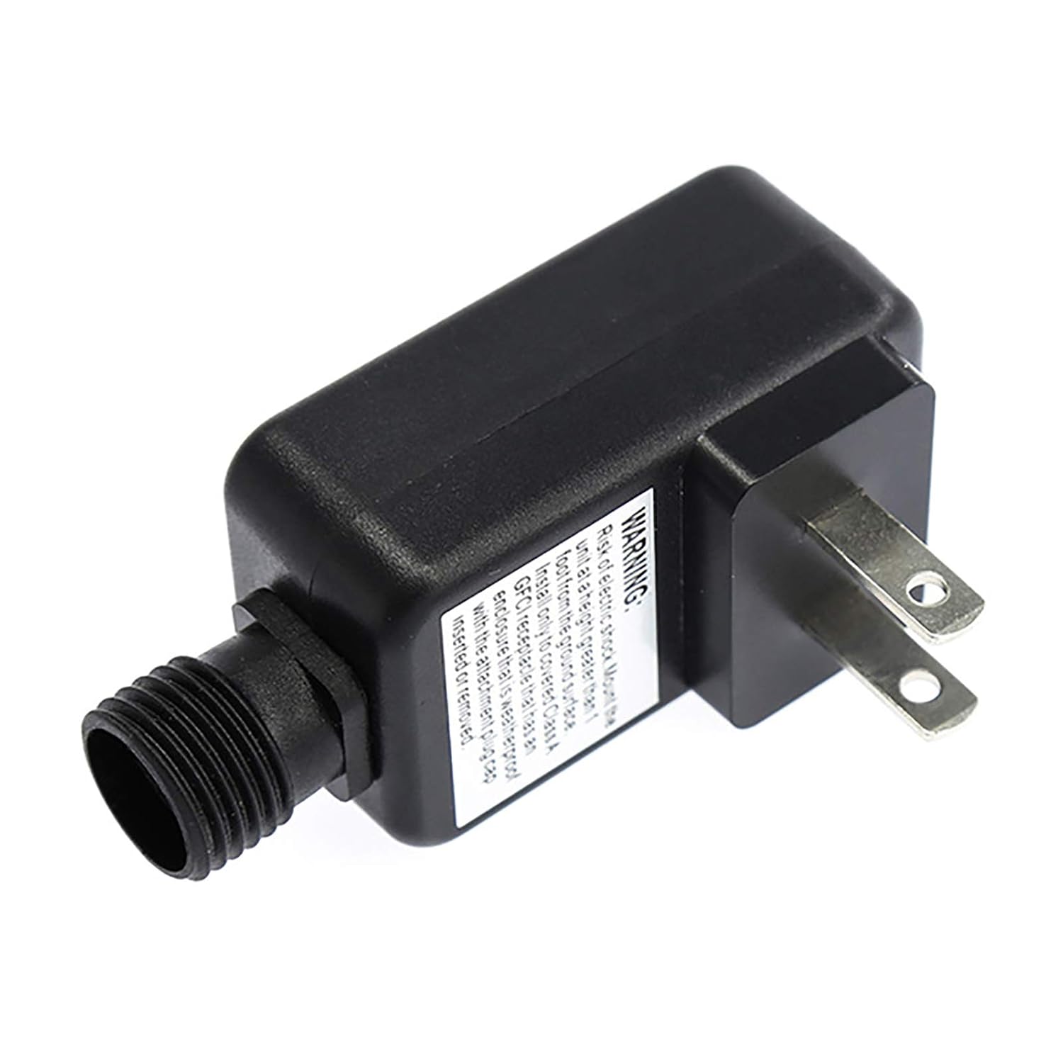 LED Transformer 12V 0.6A Inflatable Power Adapter Class 2 Power Unit, IP44 Low Voltage Transformer US Plug for String Light, Inflatable Decoration (12V7.2W)