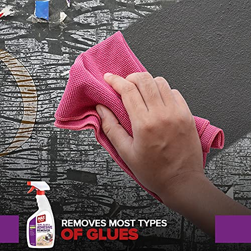Max Strip Tape, Glue & Adhesive Remover 22Oz #TOP4