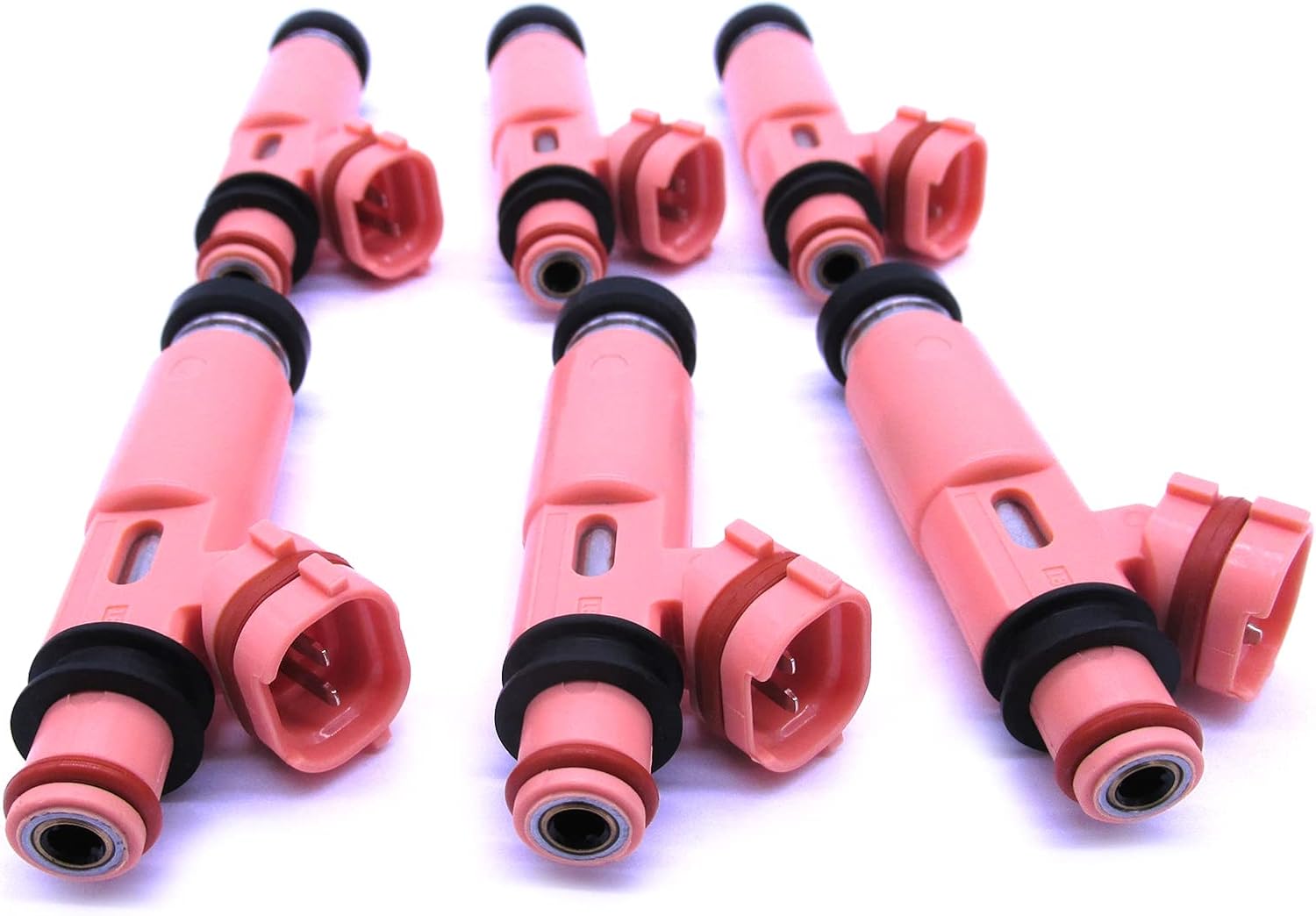 23250-20030 23250-0A020 Fuel Injector Nozzle for Lexus 2004-2006 ES330 for Toyota Sienna 3.3L 2005-07 for Toyota Highlander/Solara 3.3L, 6 pcs