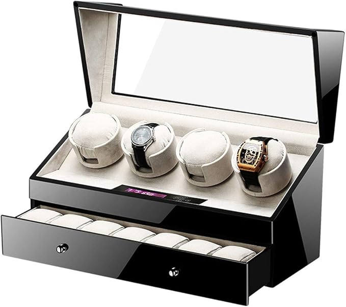 Automatic Watch Winder Quiet Slient Motor 5 Rotation Modes Watch