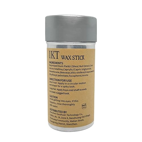 Miniatura 27 de Barra de cera para cabello no graso con fuerte sujeción, aroma floral, para cabello, 3