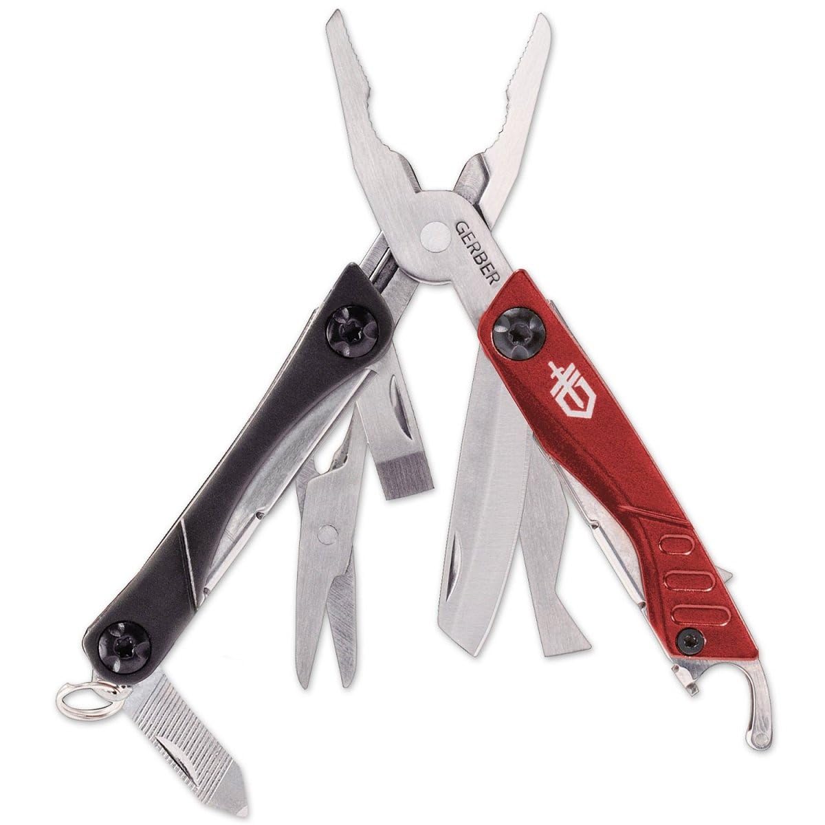 Gerber Narzędzie wielofunkcyjne do kluczy 10 w 1 Dime - Drab Red EDC Pocket Tool