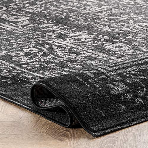Nuloom Arlena Vintage Runner Rug, 2' 5" X 9' 5", Black #TOP5
