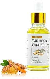 MR.A Turmeric Oil, Turmeric Face oil with Vitamin C for Face Body, Ginger Moisturizer