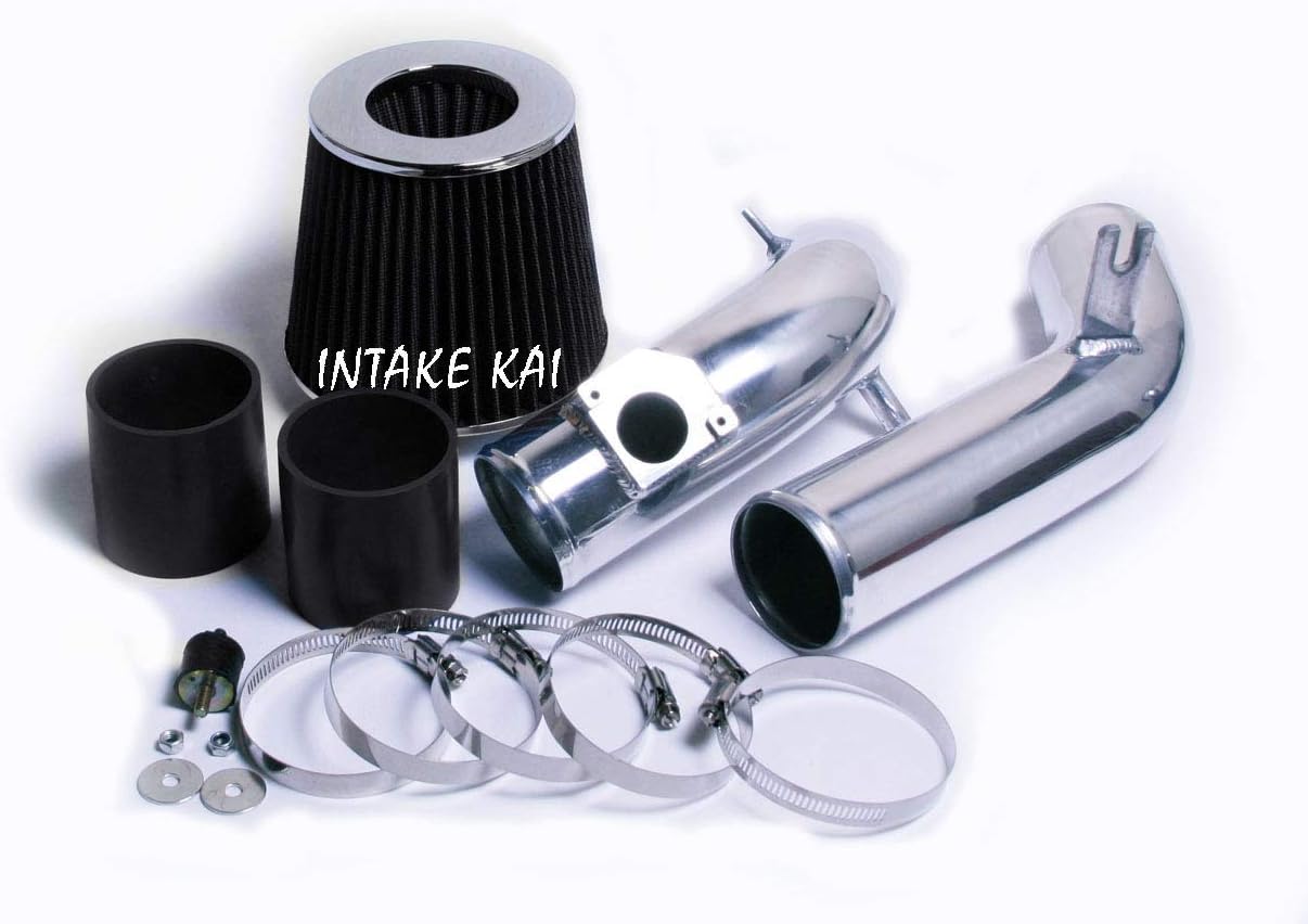 INTAKEKAI Performance Air Intake (Compatible with 2003-2008 MAZDA 6 i Hatchback Sedan 2.3 2.3L MODELS) (BLACK)