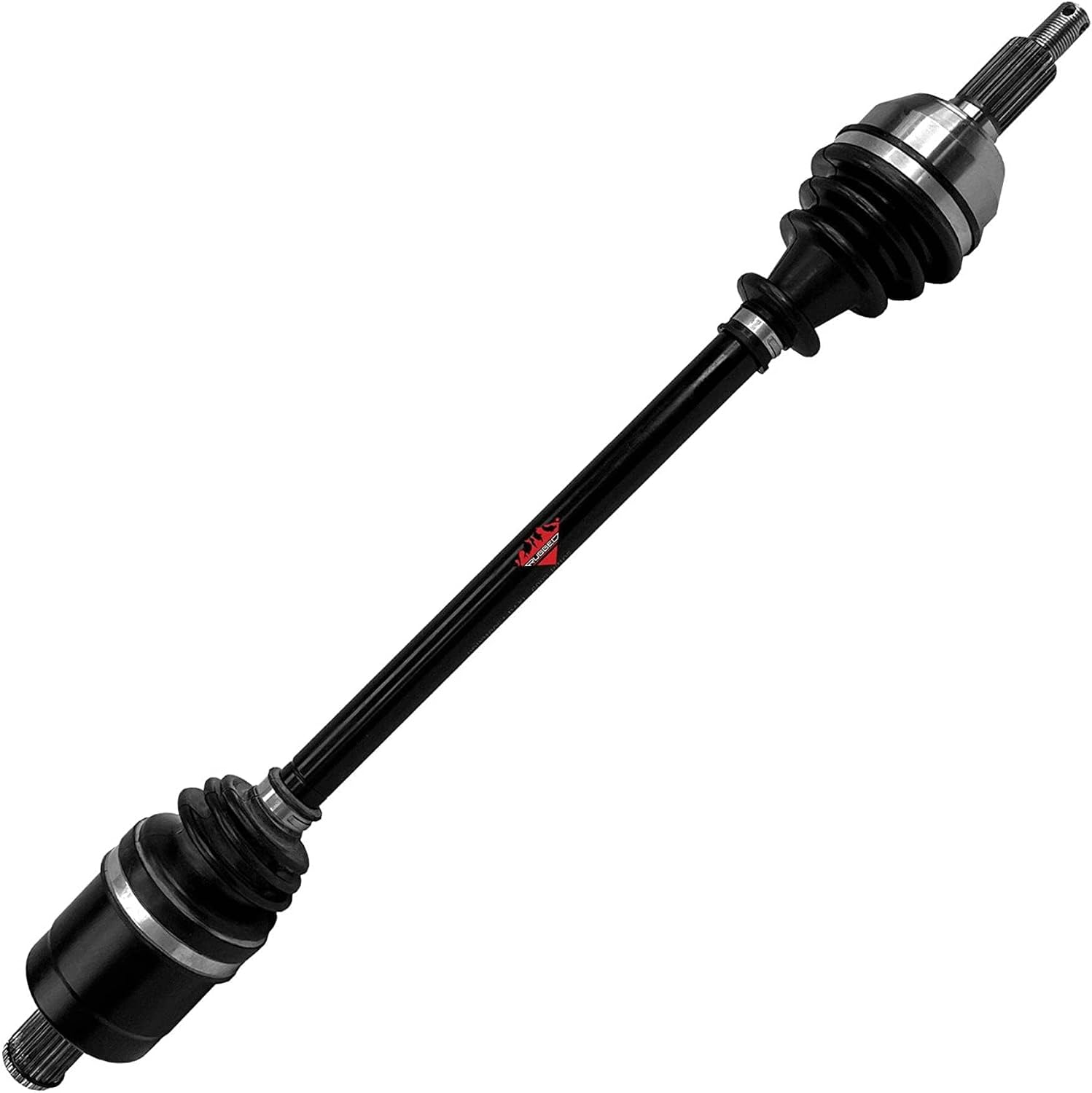 Rugged Rear Left/Right Performance Axle for (1999-2014) Polaris Magnum/Sportsman, Stainless-Steel Clamps Coated for Protection & Machined Heat Treated for Longer Life Span OEM: 1380240, 1333754