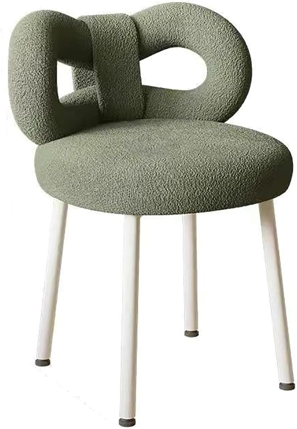 otoye ベロア椅子付きの可愛くておしゃれなデザイン、ゴールド脚がモダンな雰囲気を演出。アシェル風のスタイルが寝室インテリアに溶け