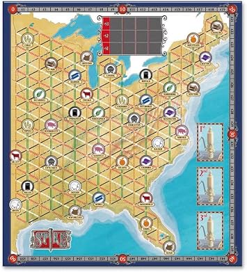 R&R Games Spike, Strategy Board Game, Suitable for Ages 14+, Engaging Board Games for Family Night, Kids Games
