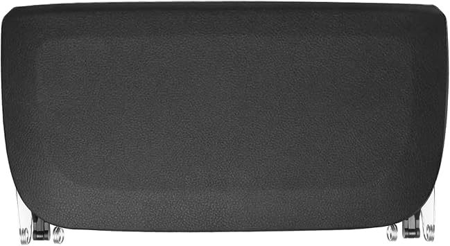 Jaronx for BMW Seat Back Pocket Cover 5 F10 F11/7 F01 F02/X5 F15 /X6 F16 | Genuine Leather Backseat Pocket Replacement, Driver/Passsenger Side Seat Back Cover-Black