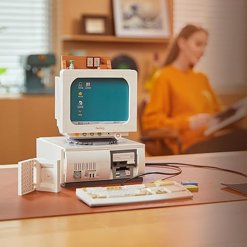 Miniatura 6 de BRICKKK Pantasy - Juego de construcción de computadora retro para adultos juego de modelos de construcción para adultos bloques de construcción de