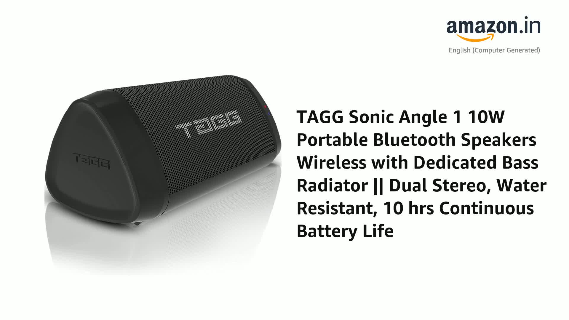TAGG Sonic Angle 1 10W Portable 