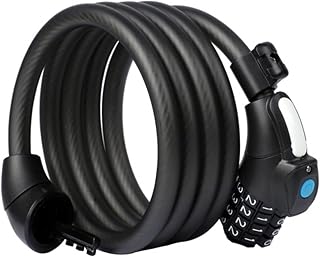 BIENKA Bike Lock Password Bicycle Anti Theft Cable Lock Steel Security MTB Road Bike Motorcycle Locks Cycling Acessories Lock