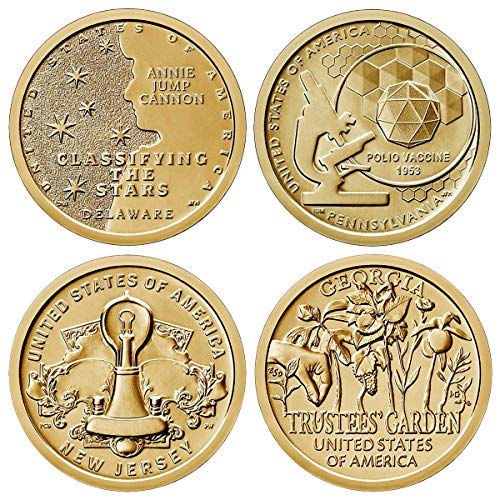 2019 P American Innovation 4 Coin Set Philadelphia Mint Uncirculated