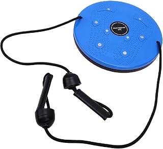 Annadue Tabla de Discos Giratorios para Cintura, Disco Giratorio Giratorio de Equilibrio PP con Asas, Masaje en la Planta del Pie para Adelgazar Cintura, Brazos, Caderas y Muslos