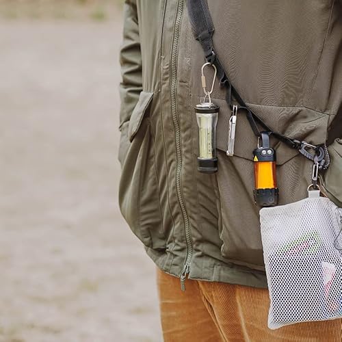 mingzhe Cinto de armazenamento de acampamento organizador de ferramentas colhedor 9 voltas alça de a