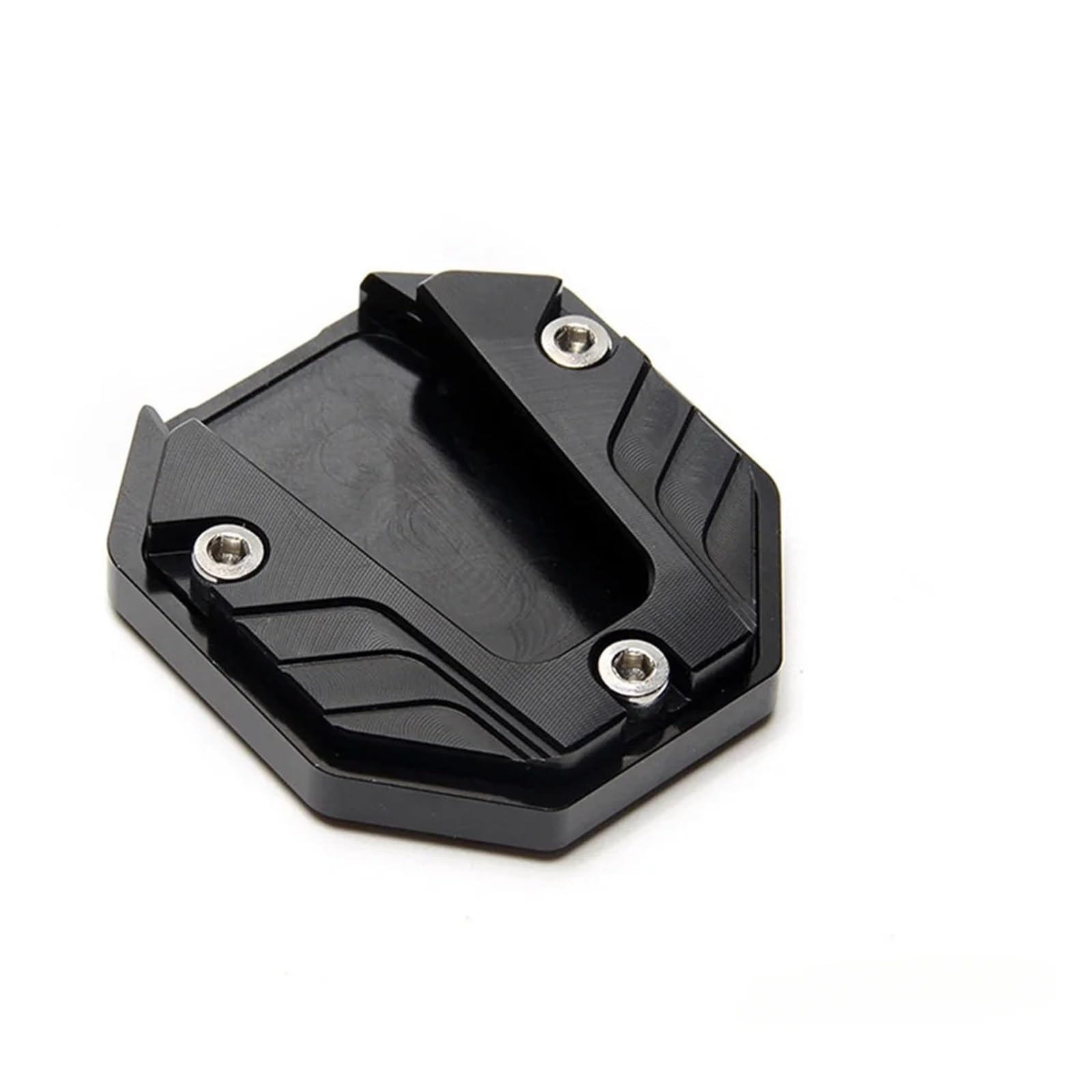 Cavalletto per moto Piastra di supporto per prolunga per cavalletto laterale per per bici da per moto(Nero)