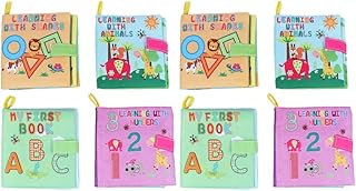 Toyvian 8 Peças Brinquedos Para Bebês Brinquedos De Banho Brinquedos Para Crianças Brinquedos Infantis Playset Brinquedos Para Crianças Brinquedos Para Crianças Brinquedos Infantis Pano